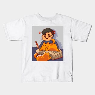 Anti-Productivity Cat Kids T-Shirt